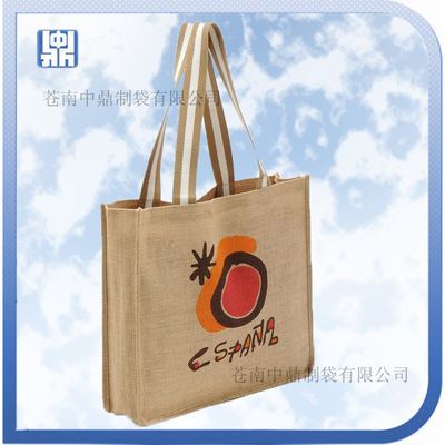 麻布袋全方位指南 从现货款式到定制染色，苍南中鼎制袋公司一站式供应