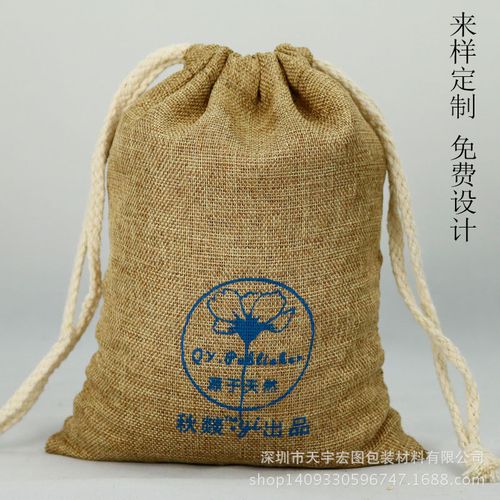 麻布袋全知道 从专业束口袋到文玩抽绳袋的选购与妙用